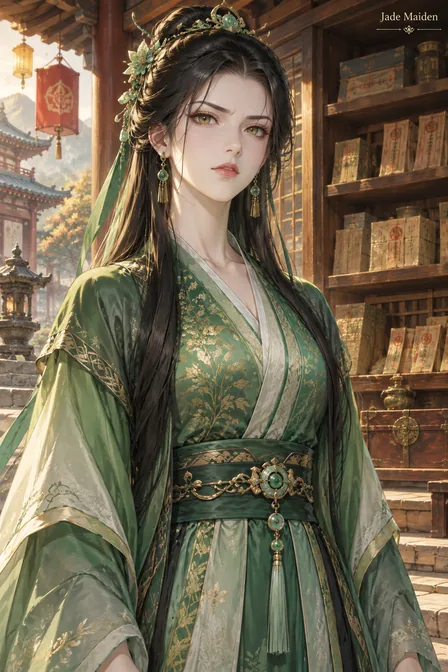 Verdant Green Maiden