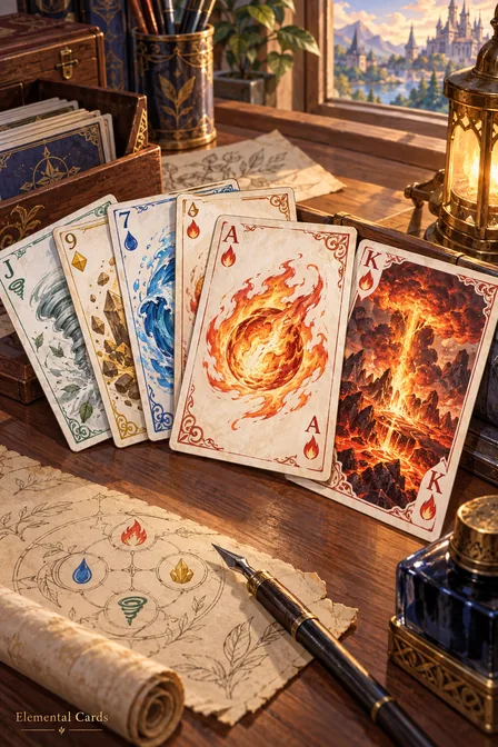 Elemental Cards