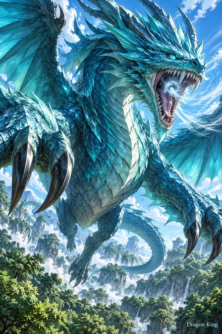 Two-Legged Wind-Wing Dragon King
