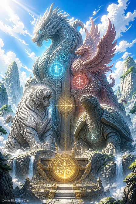 四神兽家族