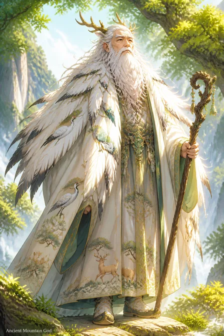 老鹿山神