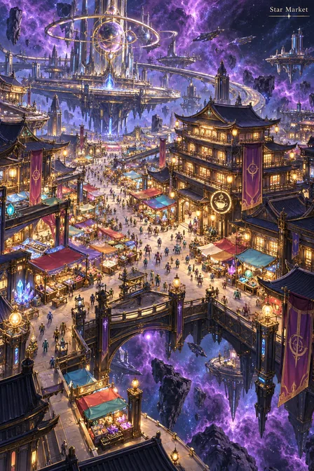 Myriad Heavens Market