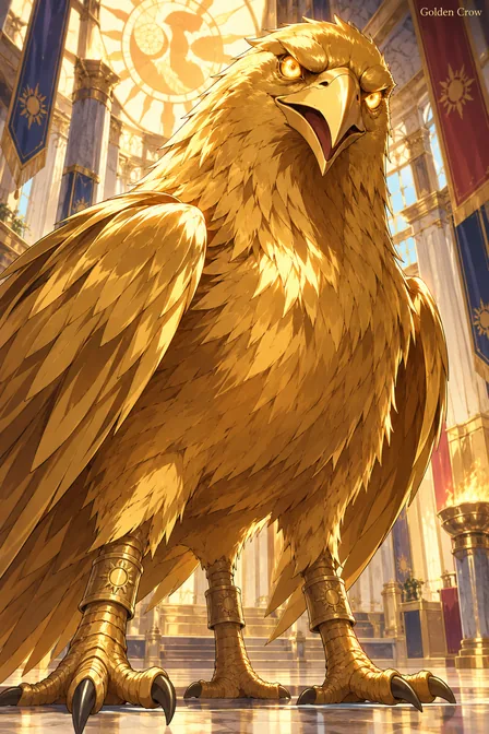 Three-Legged Golden Crow