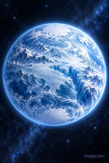 Frostblue Planet