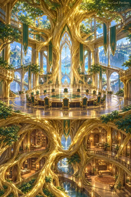 Sea God Pavilion
