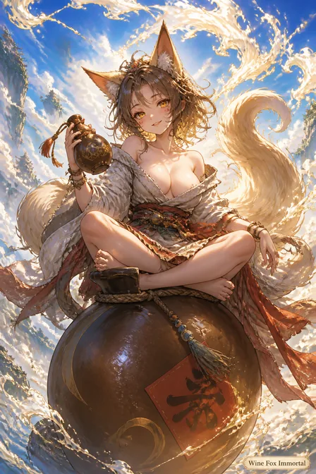 Wine Fox Immortal