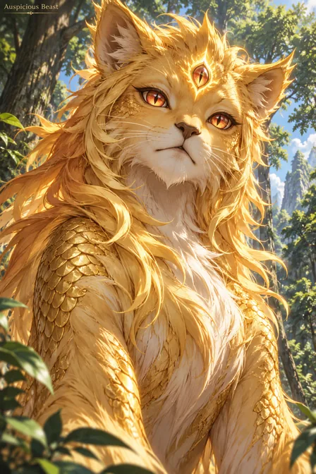 Three-Eyed Golden Lion