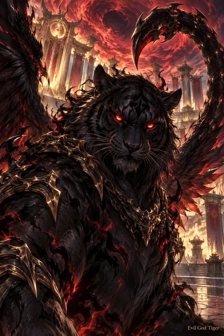 Nine Nether Evil God Tiger