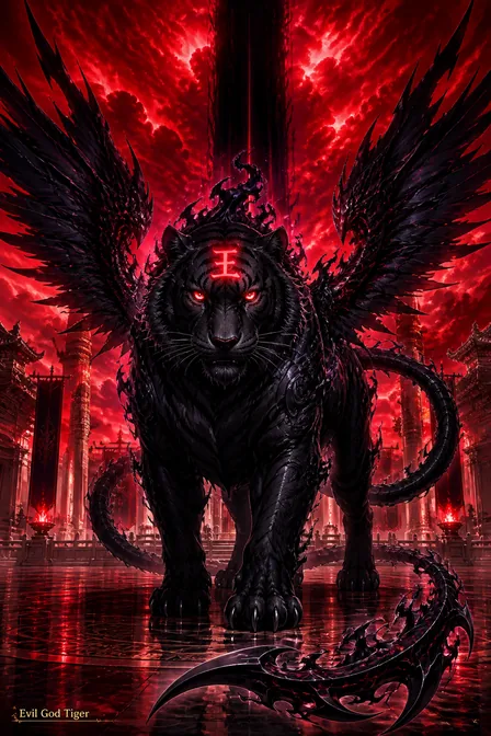 Nine Nether Evil God Tiger