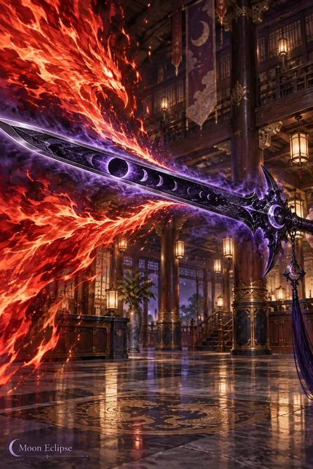 Moon Eclipse Sword