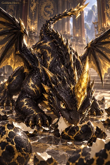 Golden Horned Behemoth