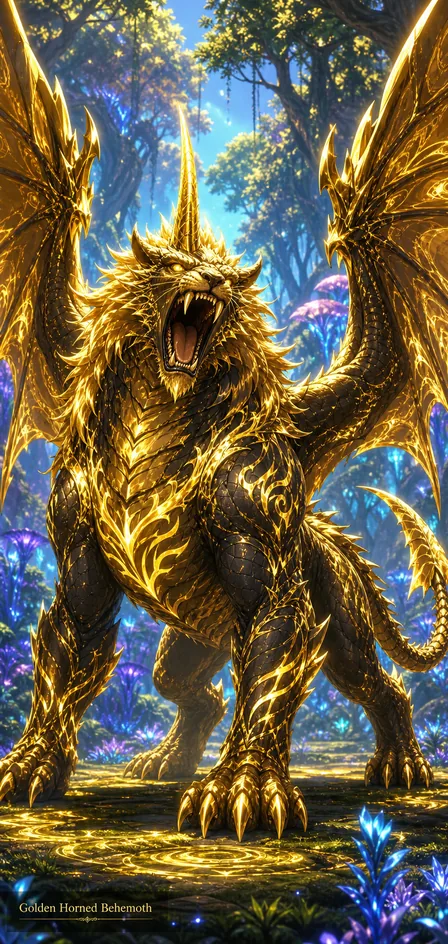 Golden Horned Behemoth