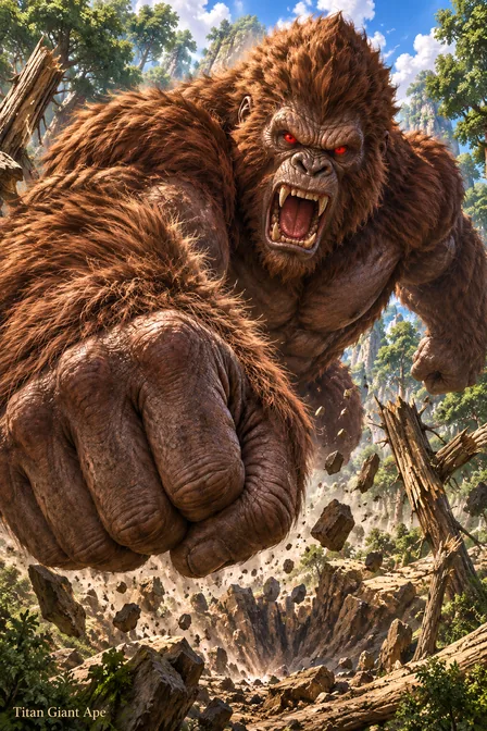 Titan Giant Ape