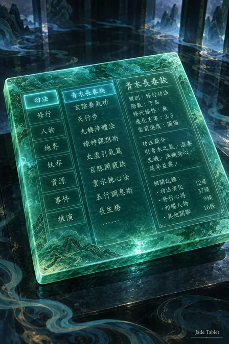 Jade Tablet