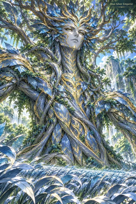 Blue Silver Emperor