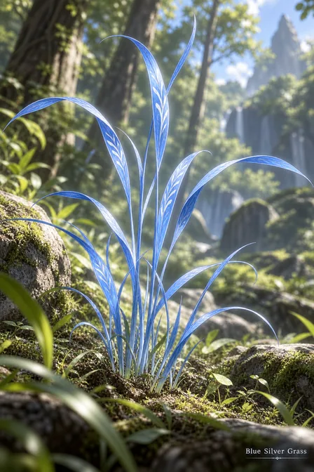 Blue Silver Grass