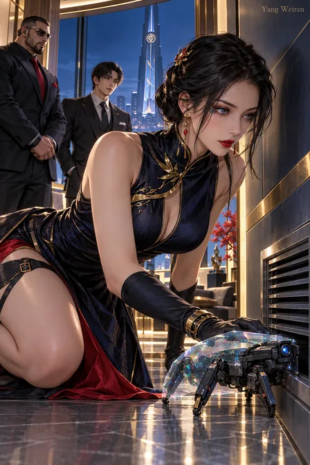 V