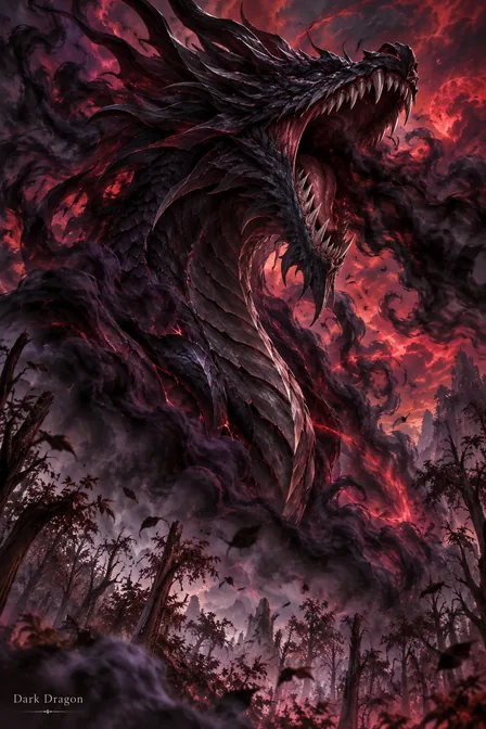 Dark Demon Dragon