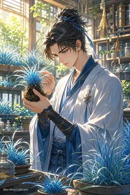 蓝银草