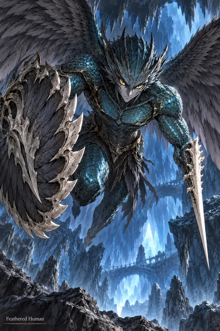 Feathered Human