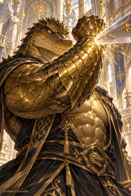 Golden Crocodile