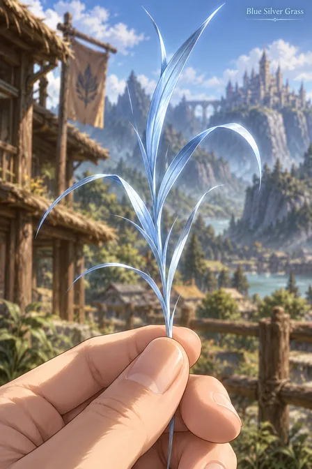 Blue Silver Grass