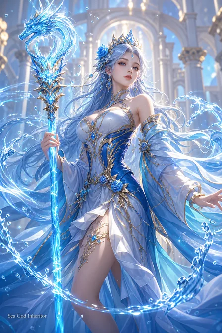水色蔷薇
