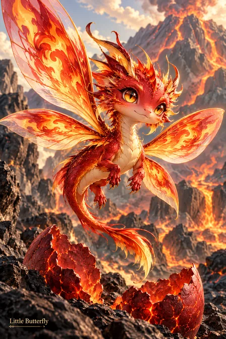 Little Butterfly Dragon