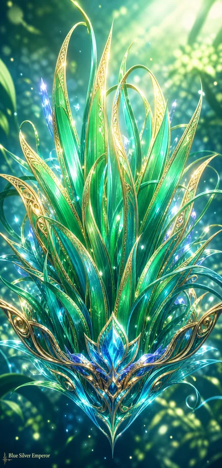 蓝银草