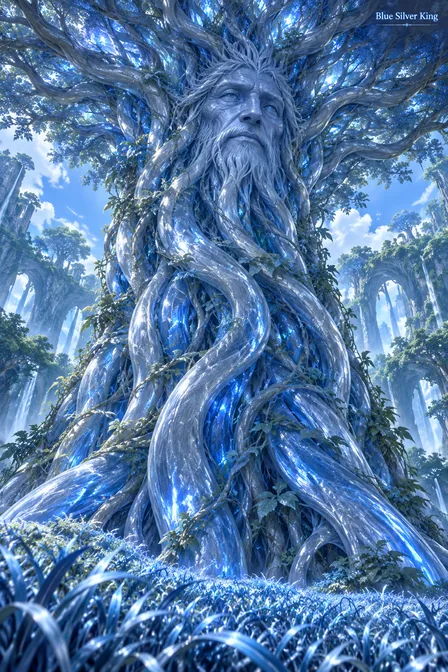 Blue Silver King
