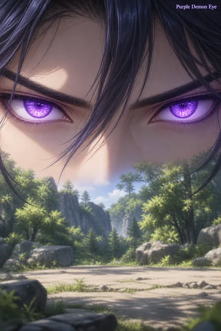 Purple Demon Eye