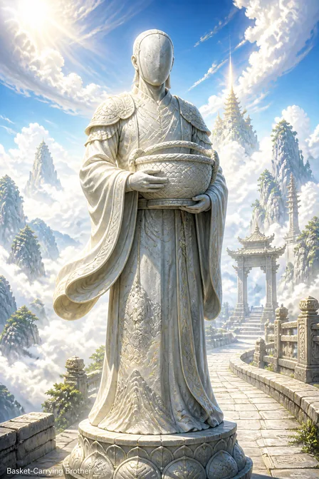 无面石像
