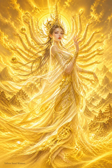 黄沙女
