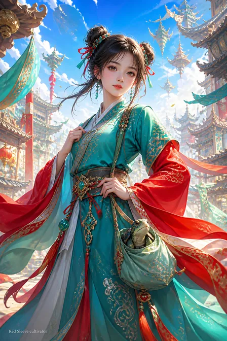 展红袖