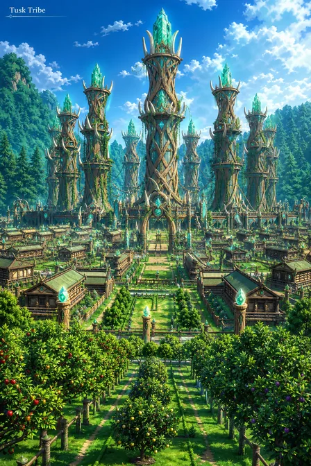 牙部落