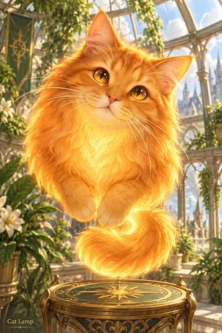 Cat Lamp