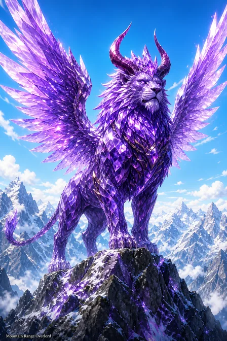 紫晶翼狮王
