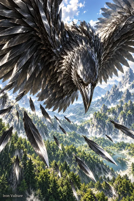 Iron-winged Vulture