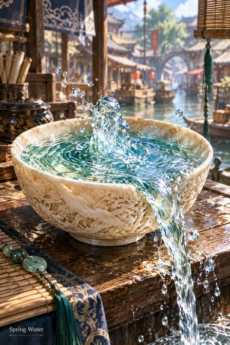 Winnowing Basket Water