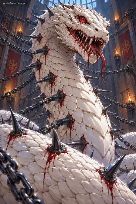 Scale-Bone Snake Demon