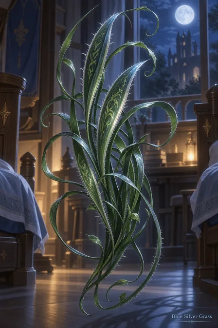 Blue Silver Grass