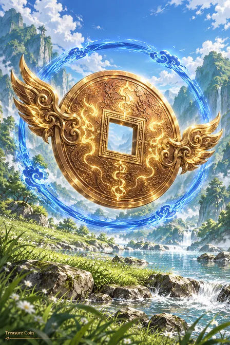 Treasure-Dropping Coin