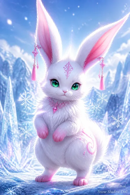 雪影