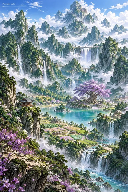 Purple Jade Mountain