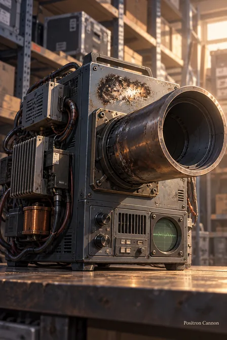 Positron Cannon