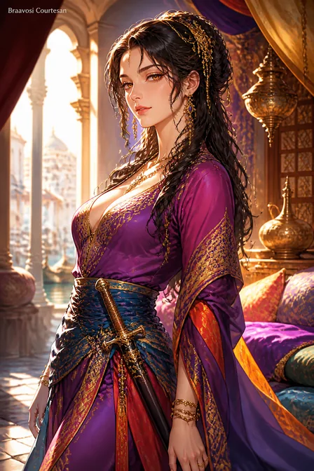 女剑客