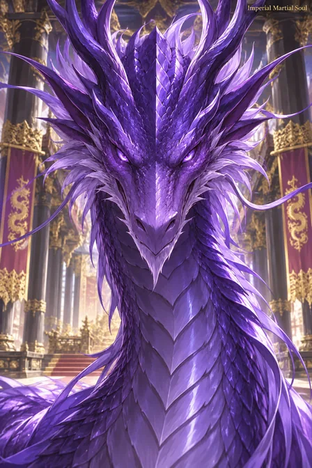 Purple Brilliant Heaven Destroying Dragon