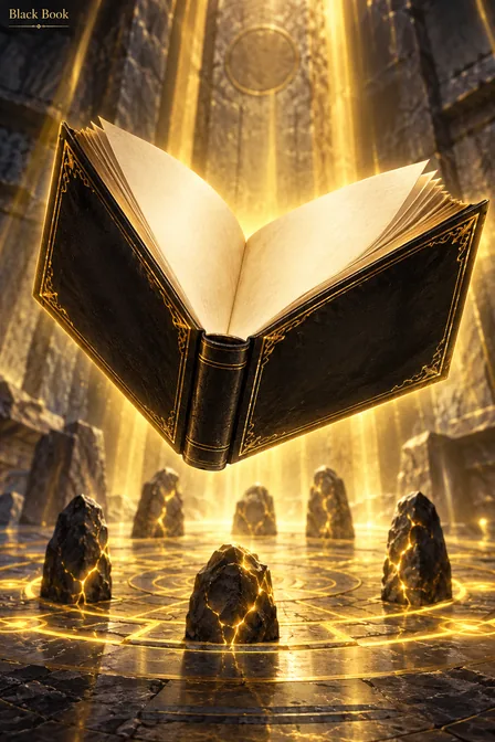 Black Ancient Book