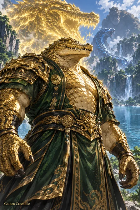 Golden Crocodile