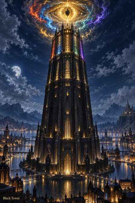 Wizard Black Tower